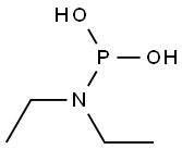 Diethylaminophosphonous acid Struktur