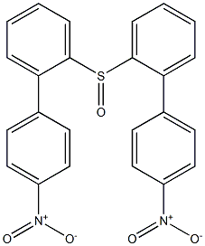 4-Nitrophenylphenyl sulfoxide Struktur