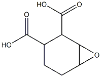 Hexahydro-3,4-epoxyphthalic acid Struktur