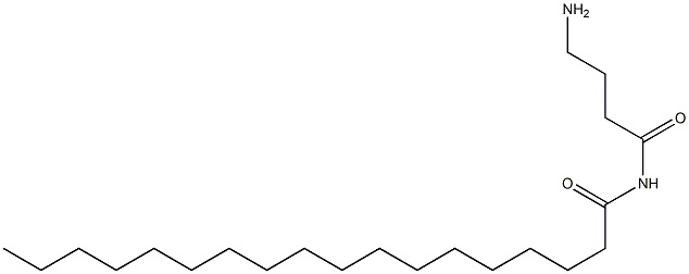 N-(4-Aminobutyryl)stearamide Struktur