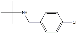 4-Chlorobenzyl tert-butylamine Struktur