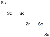 Pentascandium zirconium Struktur