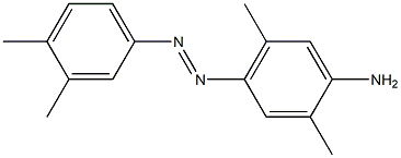 4-(3,4-Xylylazo)-2,5-dimethylbenzenamine Struktur