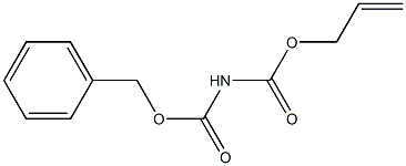 N-[(2-Propenyl)oxycarbonyl]carbamic acid benzyl ester Struktur