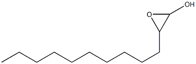 1,2-Epoxydodecan-1-ol Struktur