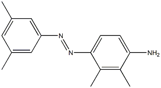 4-(3,5-Xylylazo)-2,3-dimethylbenzenamine Struktur