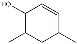 4,6-Dimethyl-2-cyclohexen-1-ol Struktur