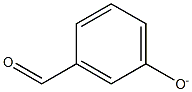 3-Formylphenolate Struktur