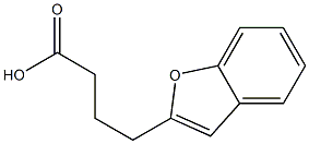 4-(Benzofuran-2-yl)butyric acid Struktur