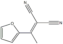 [1-(2-Furyl)ethylidene]malononitrile Struktur