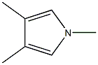 1,3,4-Trimethyl-1H-pyrrole Struktur