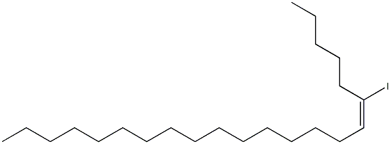 (E)-6-Iodo-6-docosene Struktur