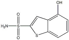 4-Hydroxybenzo[b]thiophene-2-sulfonamide Struktur