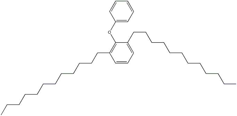 2,6-Didodecyl[oxybisbenzene] Struktur