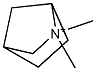 2,2-Dimethyl-2-azoniabicyclo[2.2.1]heptane Struktur