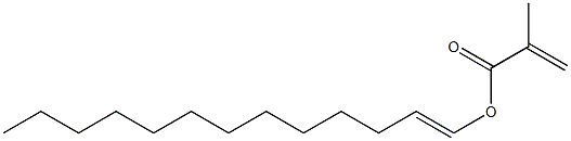 Methacrylic acid (1-tridecenyl) ester Struktur