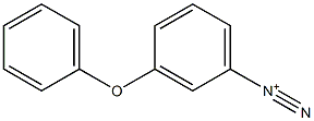 m-Phenoxybenzenediazonium Struktur