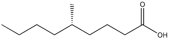 [S,(+)]-5-Methylnonanoic acid Struktur