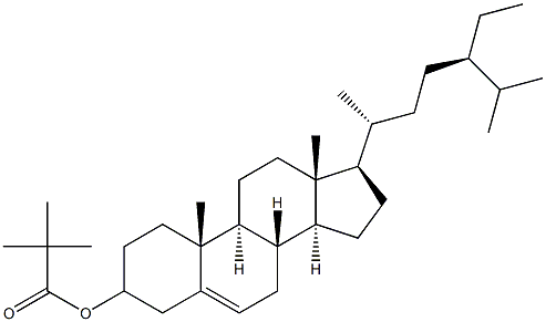 Stigmast-5-en-3-ol 2,2-dimethylpropanoate Struktur