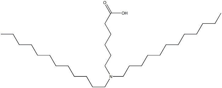 6-(Didodecylamino)hexanoic acid Struktur