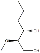 (2R,3S)-2-Methoxyhexane-1,3-diol Struktur