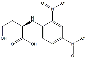 [R,(+)]-2-(2,4-Dinitroanilino)-4-hydroxybutyric acid Struktur