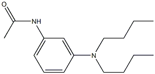 N-[3-(Dibutylamino)phenyl]acetamide Struktur