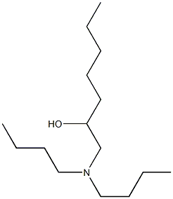 1-Dibutylamino-2-heptanol Struktur