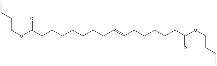 9-Hexadecenedioic acid dibutyl ester Struktur