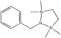 1-Benzyl-2,2,5,5-tetramethyl-2,5-disilapyrrolidine Struktur