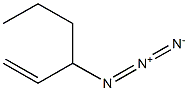 3-Azido-1-hexene Struktur