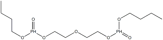 Bis[2-(butoxyphosphinyloxy)ethyl] ether Struktur