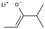 Lithium(Z)-1-isopropyl-1-propene-1-olate Struktur