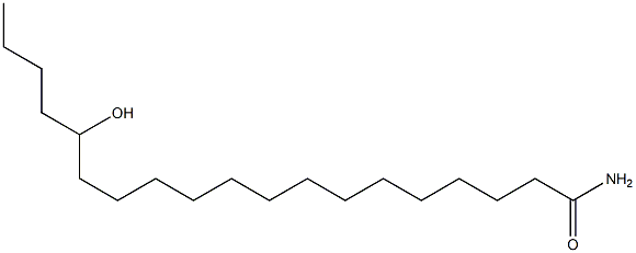 15-Hydroxynonadecanamide Struktur