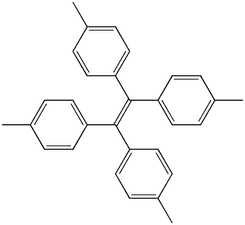 1,1,2,2-Tetrakis(4-methylphenyl)ethene Struktur