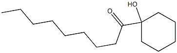 1-(1-Hydroxycyclohexyl)-1-nonanone Struktur