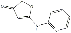 4,5-Dihydro-2-[(pyridin-2-yl)amino]furan-4-one Struktur