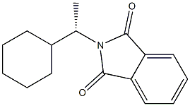 (+)-N-[(S)-1-Cyclohexylethyl]phthalimide Struktur