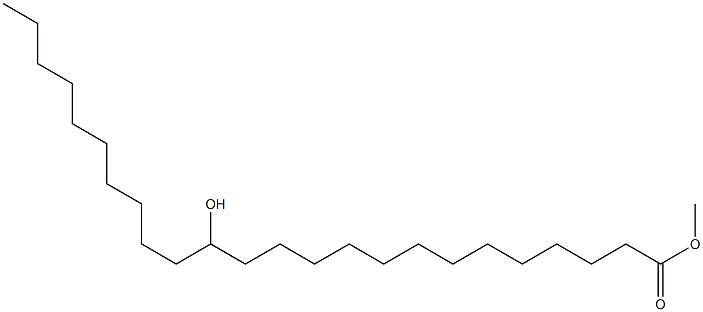 14-Hydroxytetracosanoic acid methyl ester Struktur