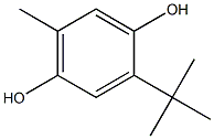 2-tert-Butyl-5-methyl-1,4-benzenediol Struktur