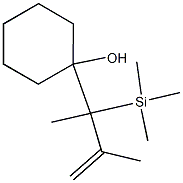 1-[1-Methyl-1-(trimethylsilyl)methyl-2-propenyl]cyclohexanol Struktur