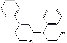 3,6-Diphenyl-3,6-diphosphaoctane-1,8-diamine Struktur