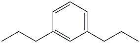 1,3-Dipropylbenzene Struktur