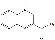 1-Methyl-3-carbamoyl-1,2-dihydroquinoline Struktur