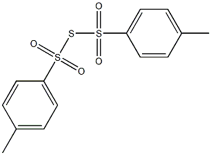 Bis(4-methylphenylsulfonyl) sulfide Struktur