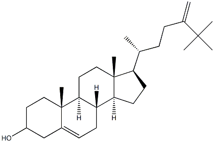 24-Methylene-25-methylcholesterol Struktur