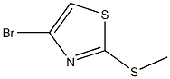 2-(Methylthio)-4-bromothiazole Struktur