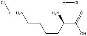 D-Lysine dihydrochloride Struktur