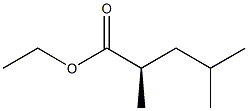 [R,(-)]-2,4-Dimethylvaleric acid ethyl ester Struktur