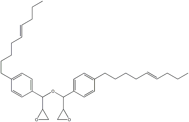 4-(5-Nonenyl)phenylglycidyl ether Struktur